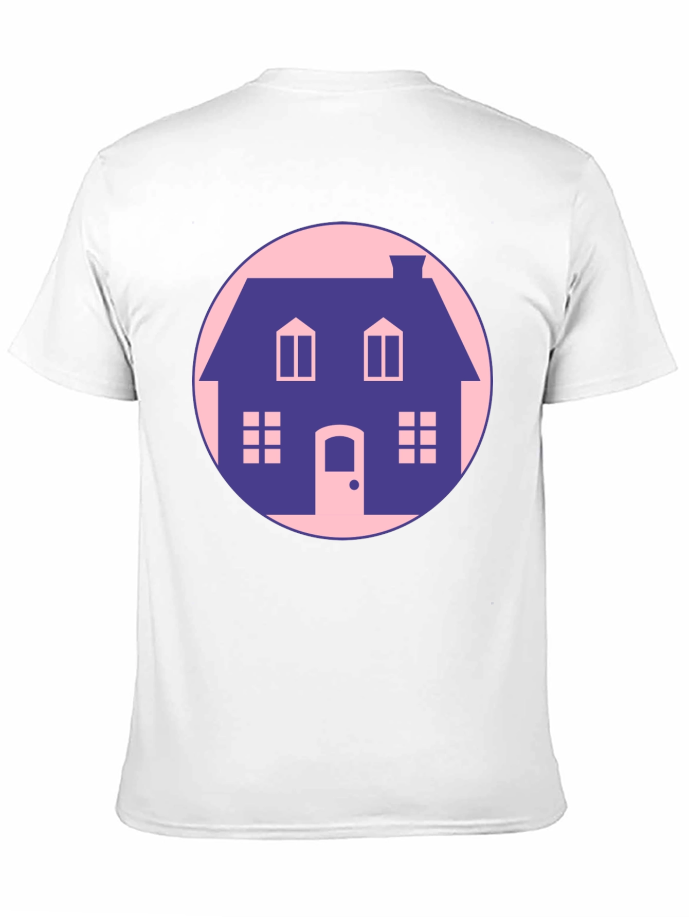 House Graphic Tee - Minimalist Style