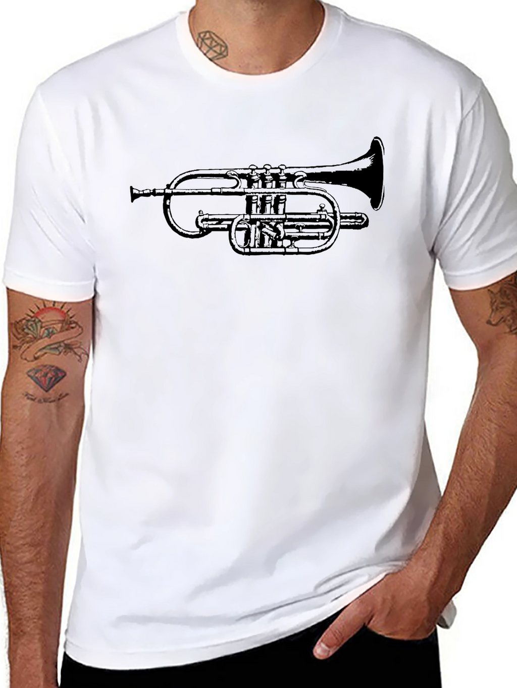 Cornet T-Shirt - Musicians Tee