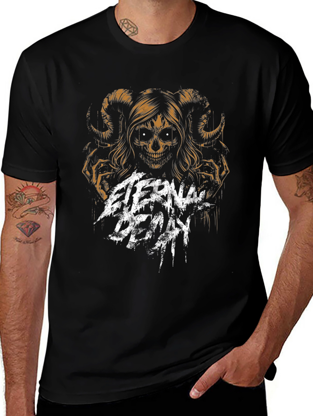Eternal Decay Graphic T-Shirt - Black