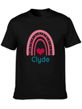 Clyde Rainbow Heart T-Shirt