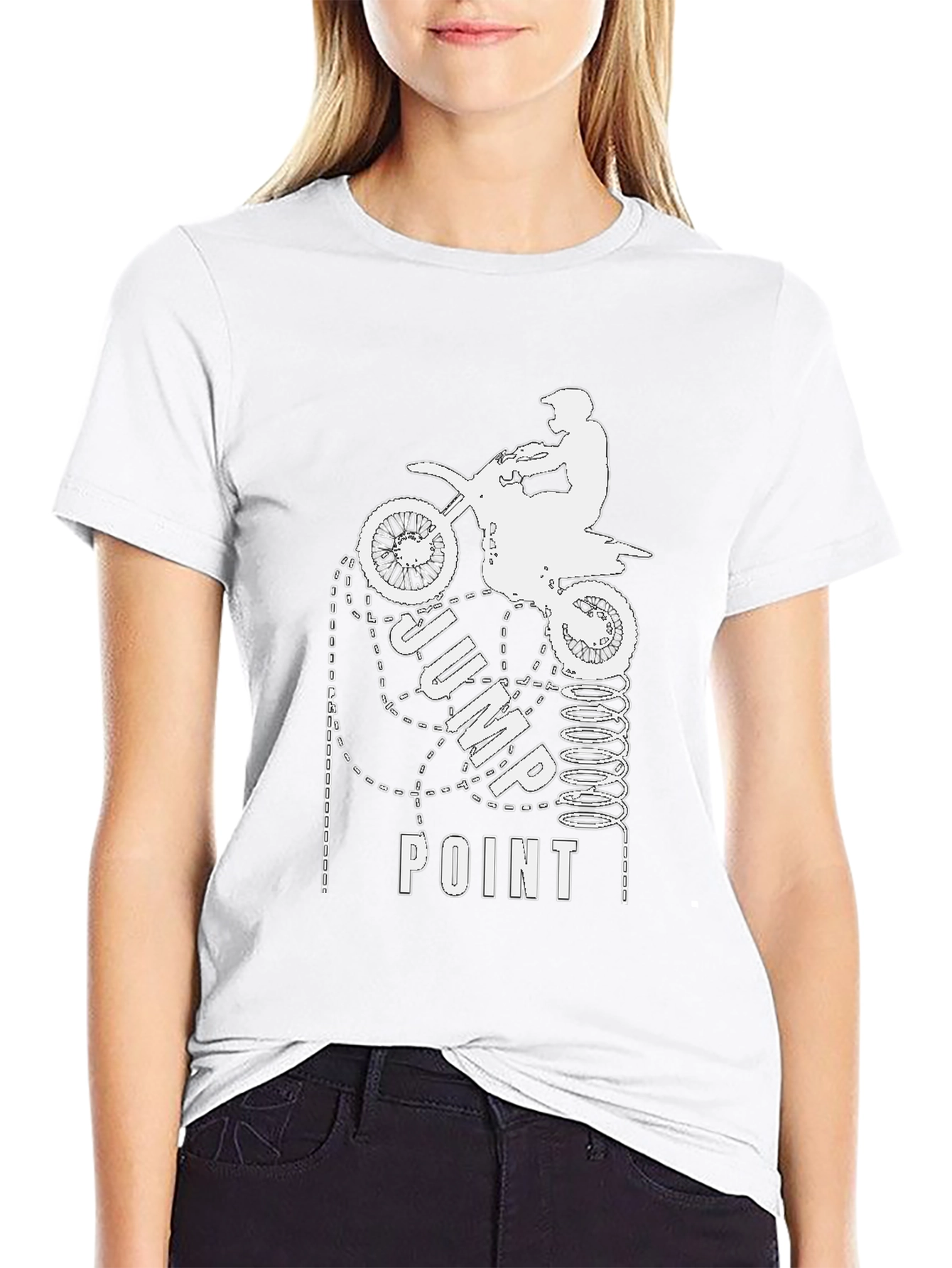 Jump Point Dirt Bike T-Shirt