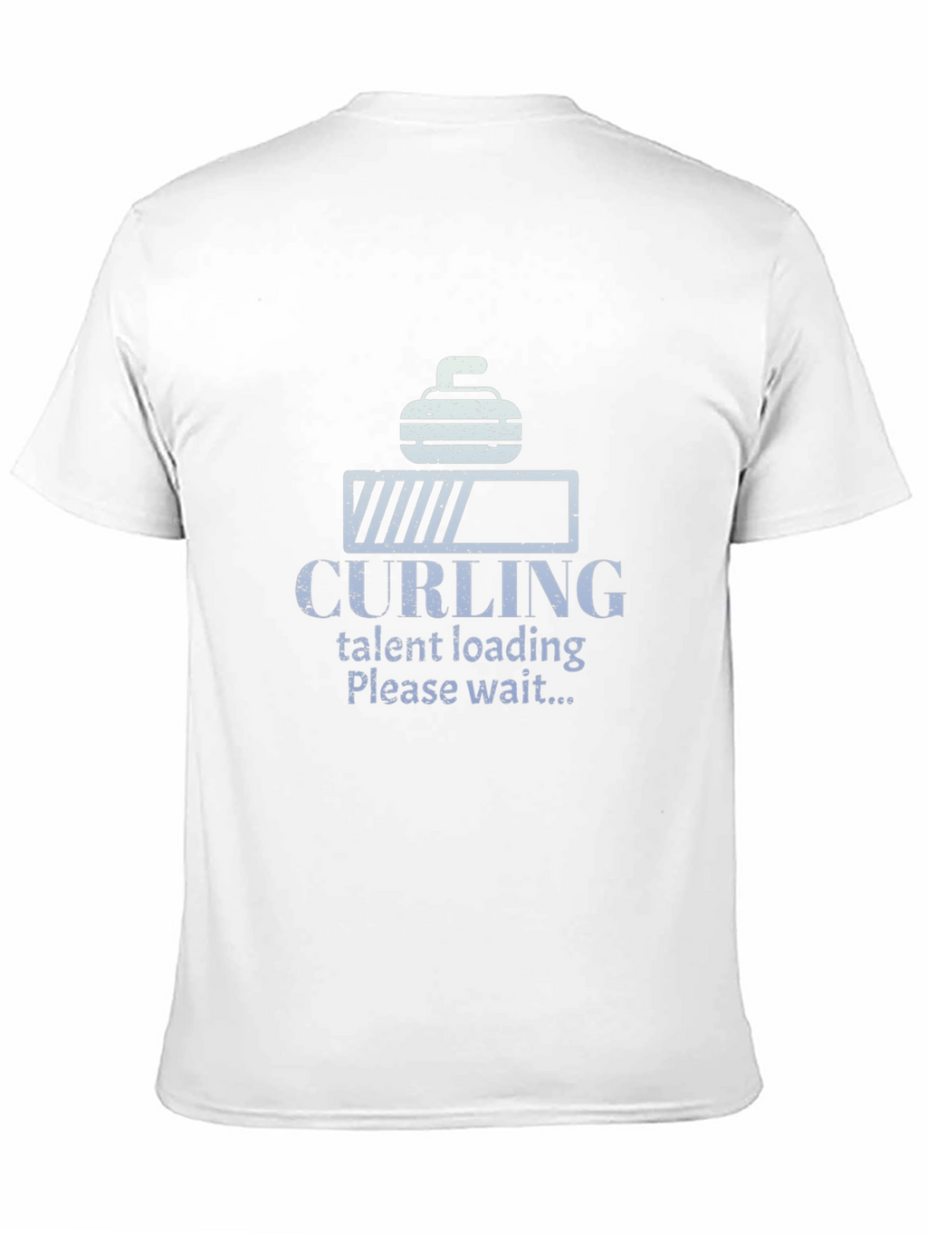 Curling Talent Loading T-Shirt - Funny Sports Tee
