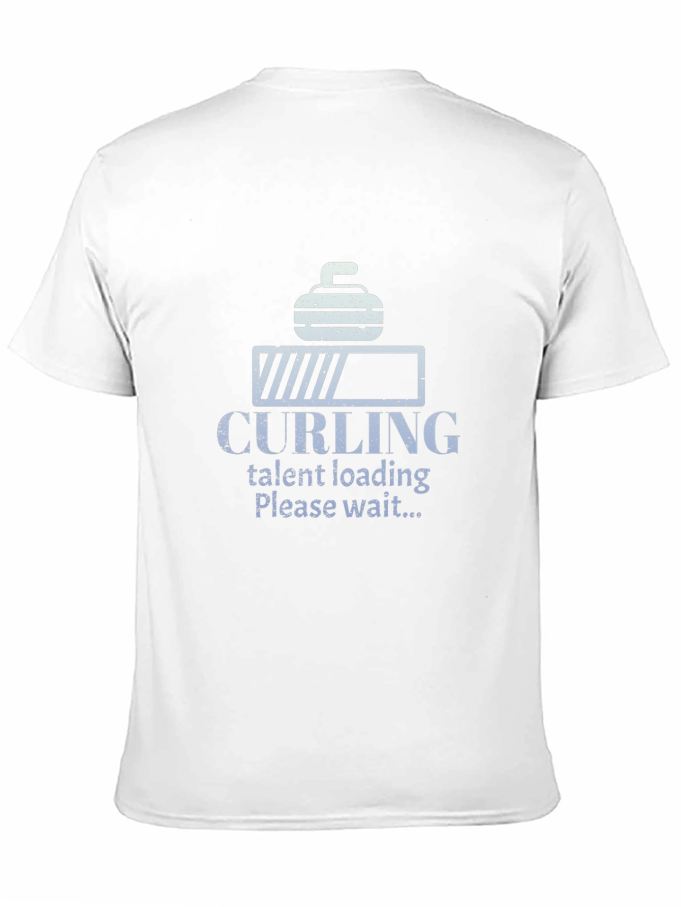 Curling Talent Loading T-Shirt - Funny Sports Tee