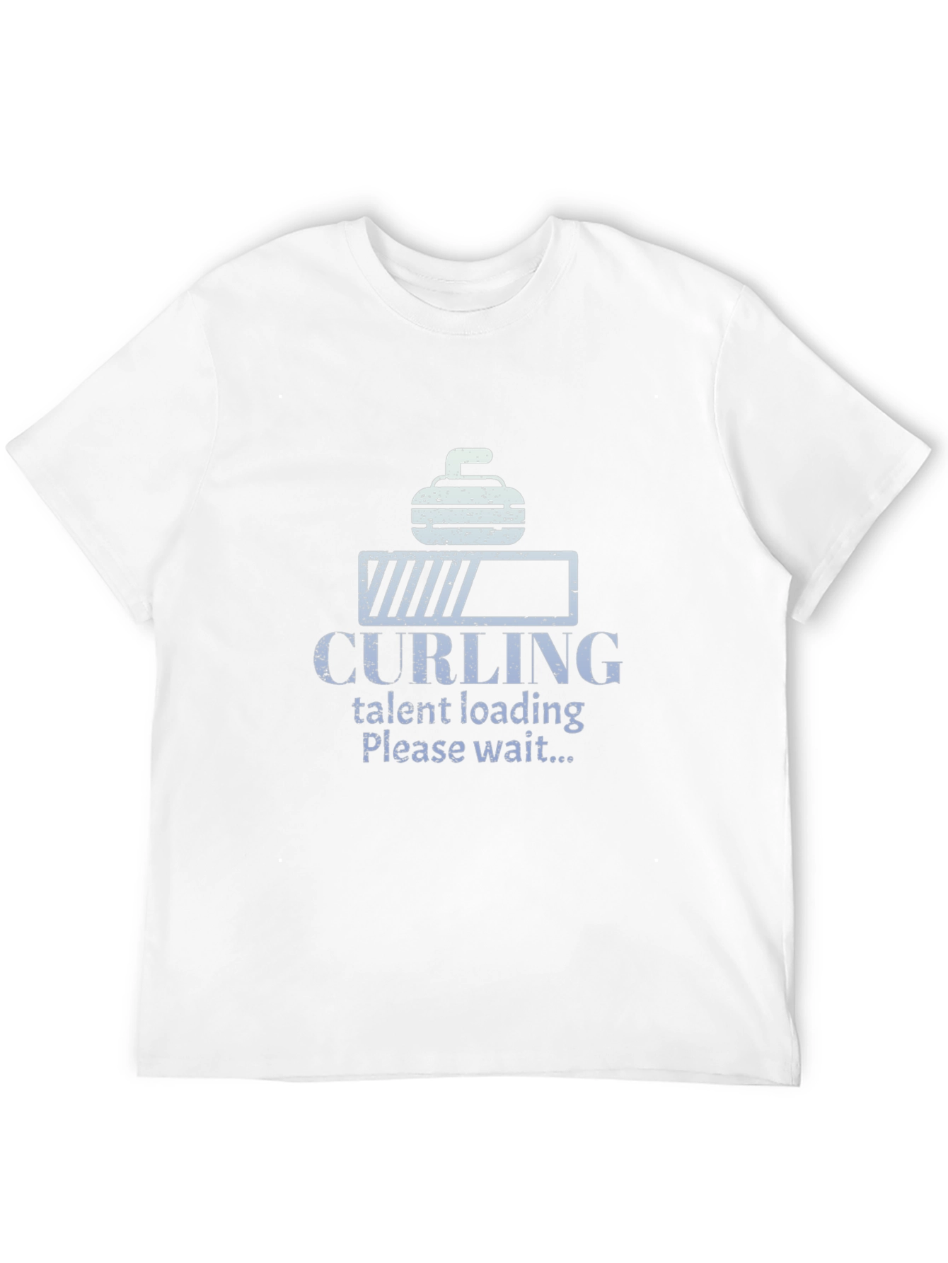 Curling Talent Loading T-Shirt - Funny Sports Tee
