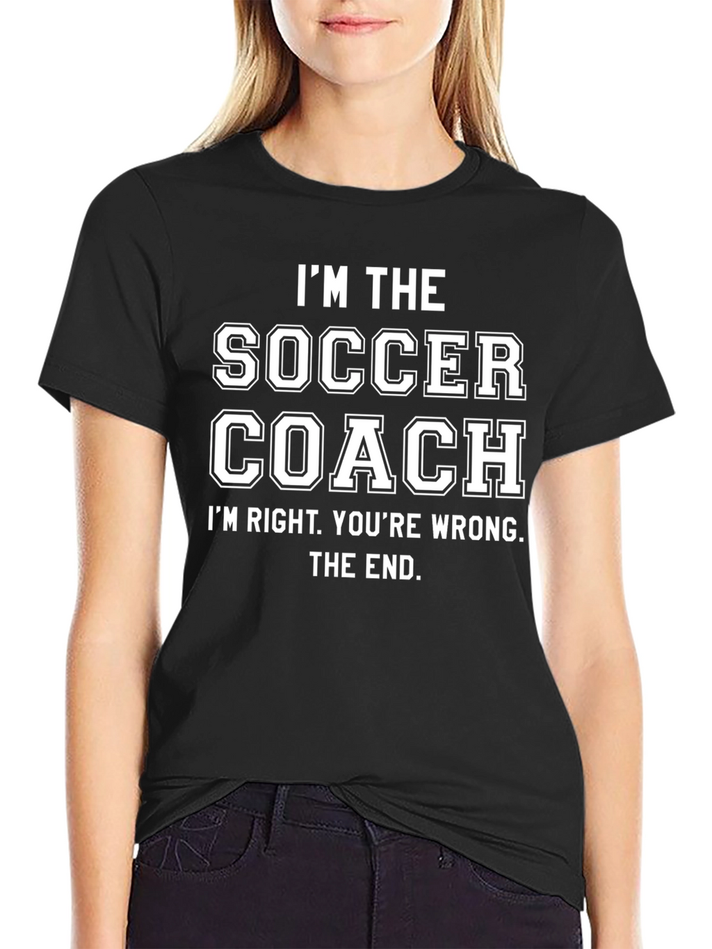 Im The Soccer Coach T-Shirt Funny Gift