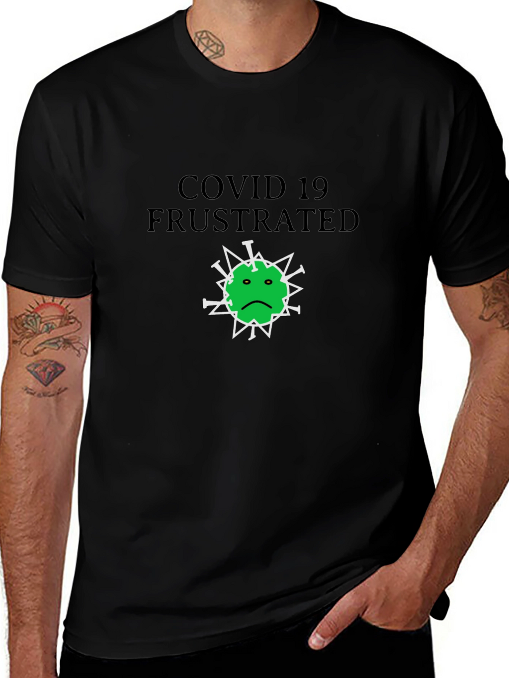 COVID-19 Frustrated Graphic Tee