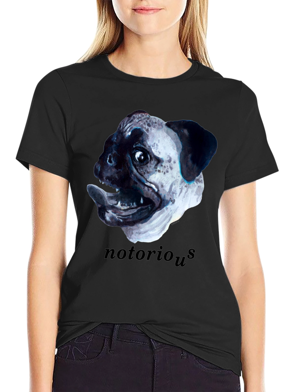 Notorious Pugs T-Shirt - Funny Dog Tee