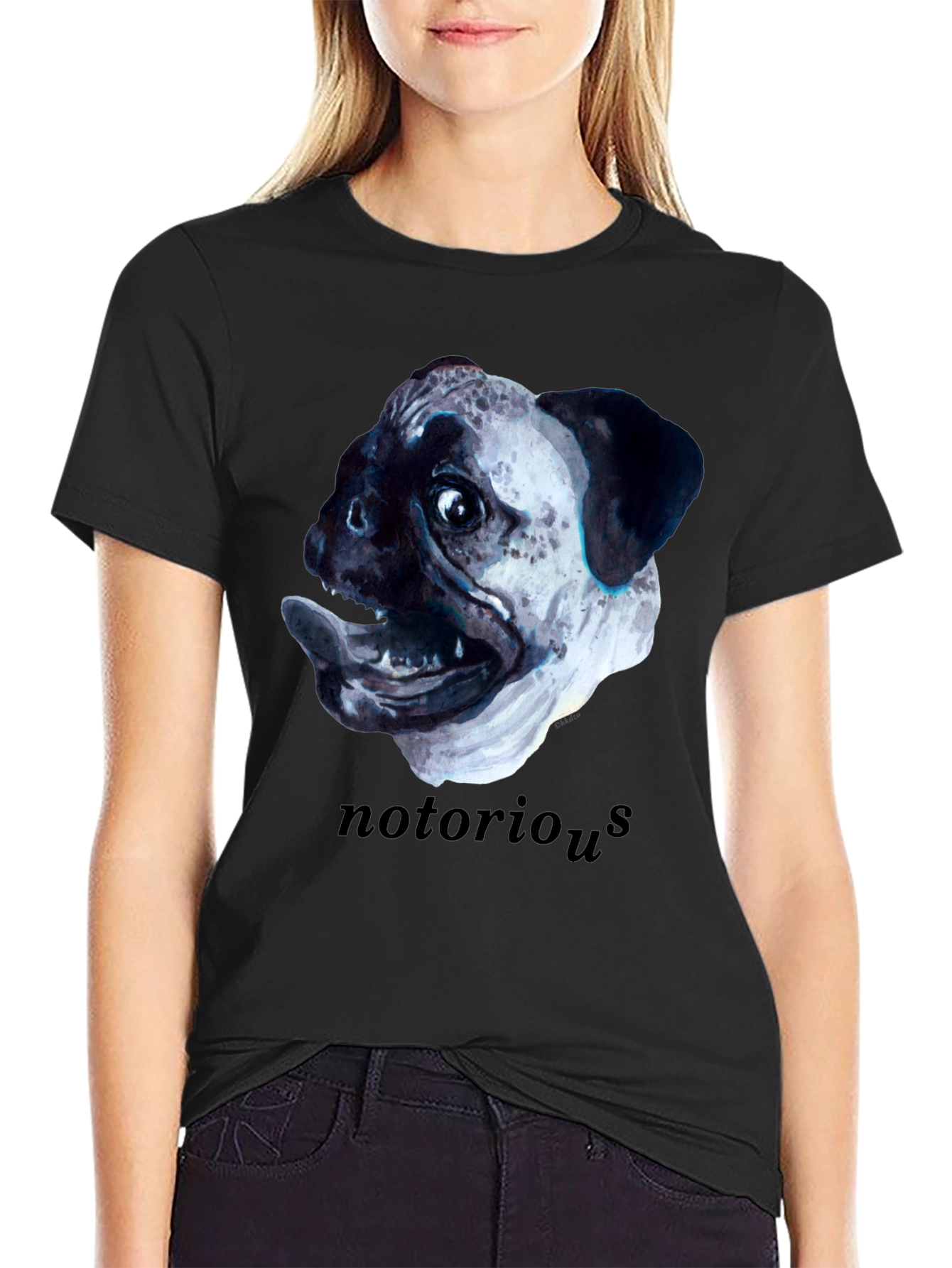 Notorious Pugs T-Shirt - Funny Dog Tee