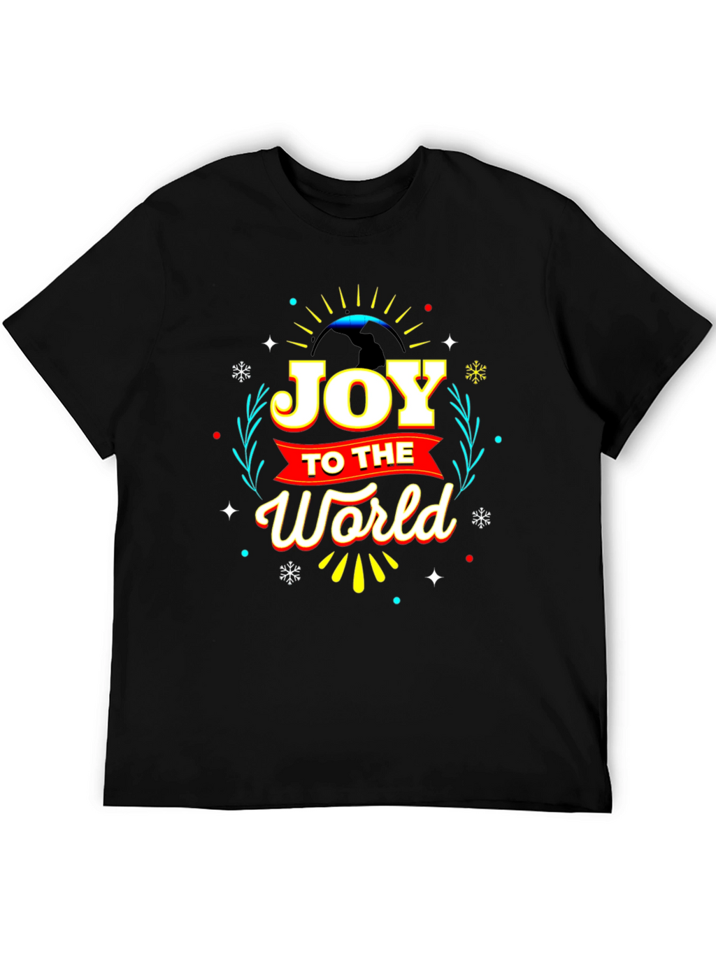 Joy to The World Holiday T-Shirt