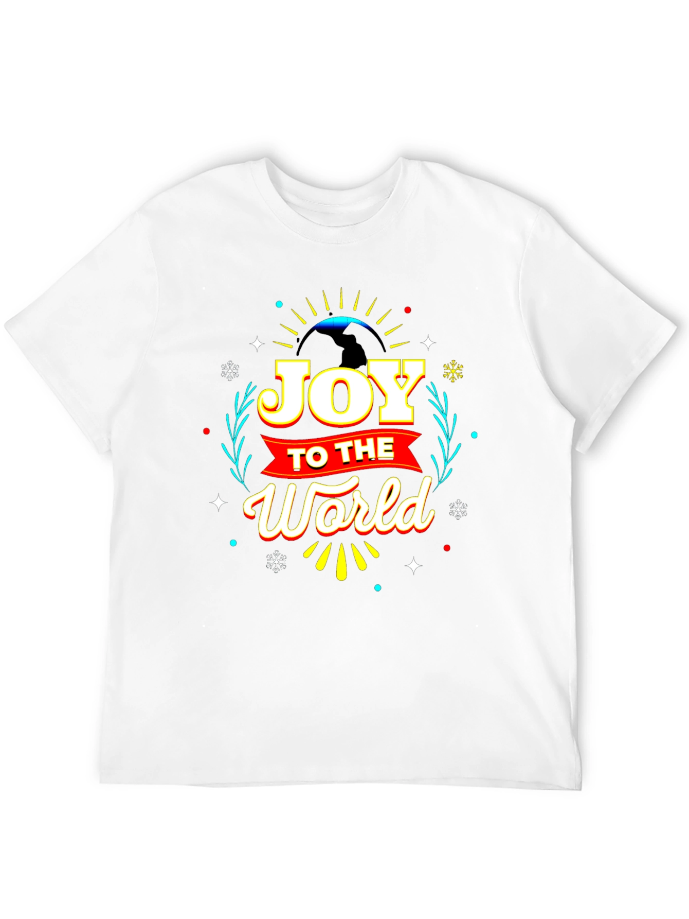 Joy to The World Holiday T-Shirt