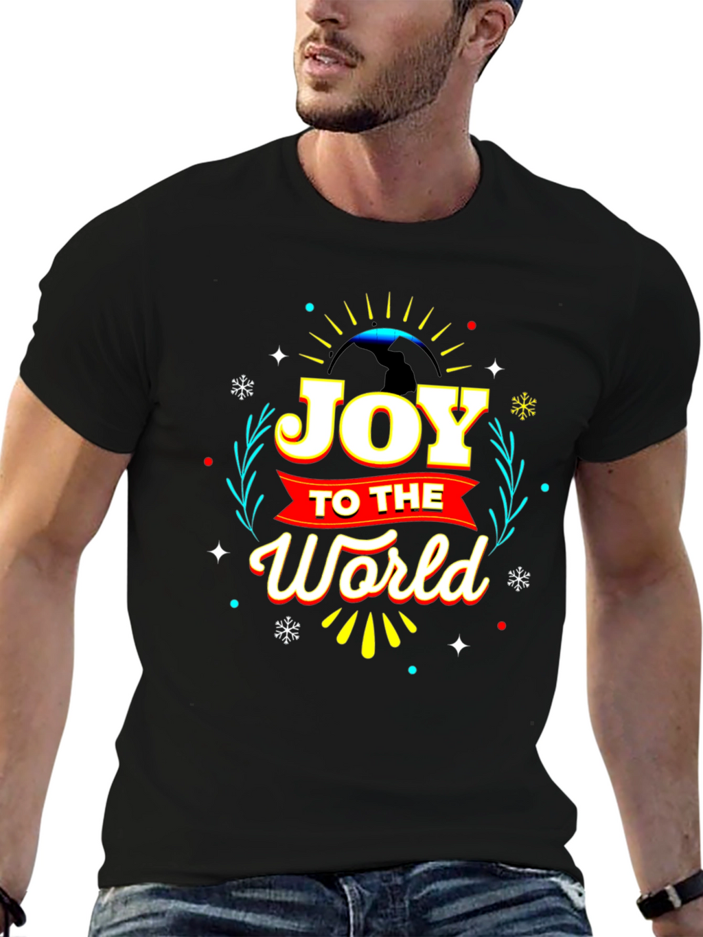 Joy to The World Holiday T-Shirt