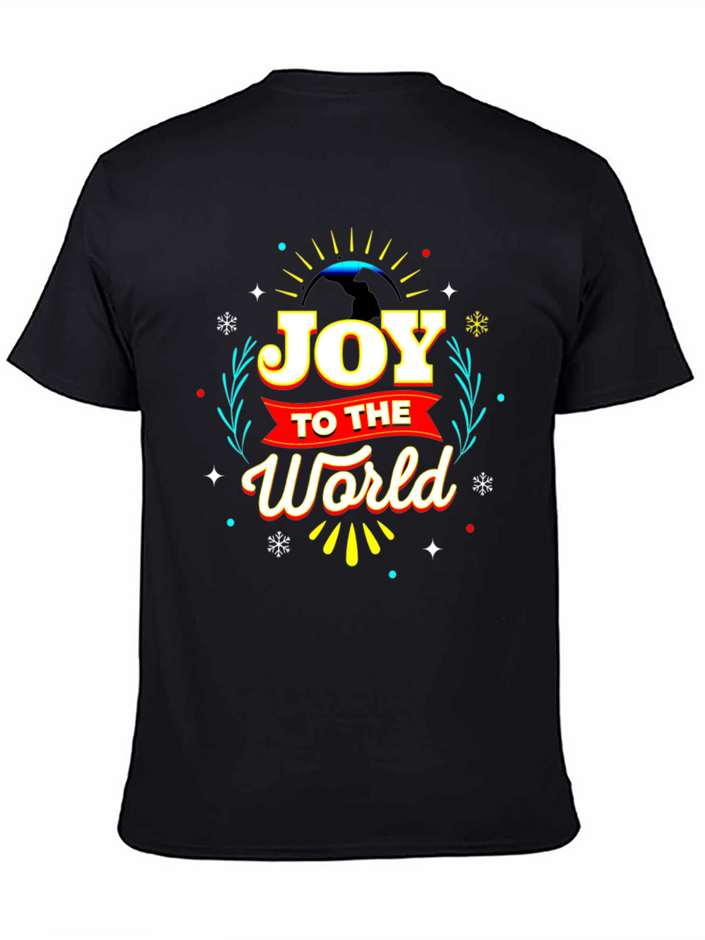 Joy to The World Holiday T-Shirt