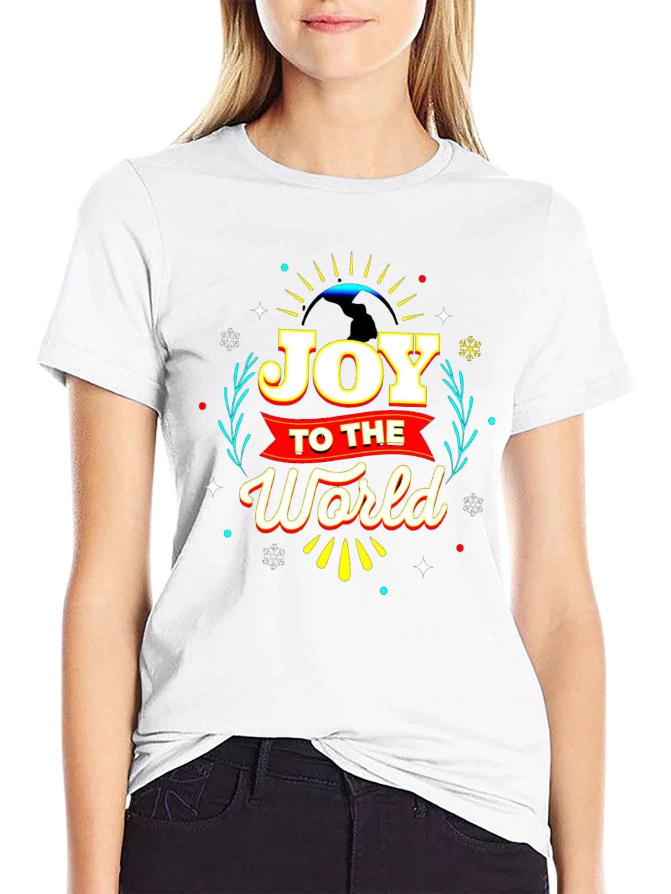 Joy to The World Holiday T-Shirt