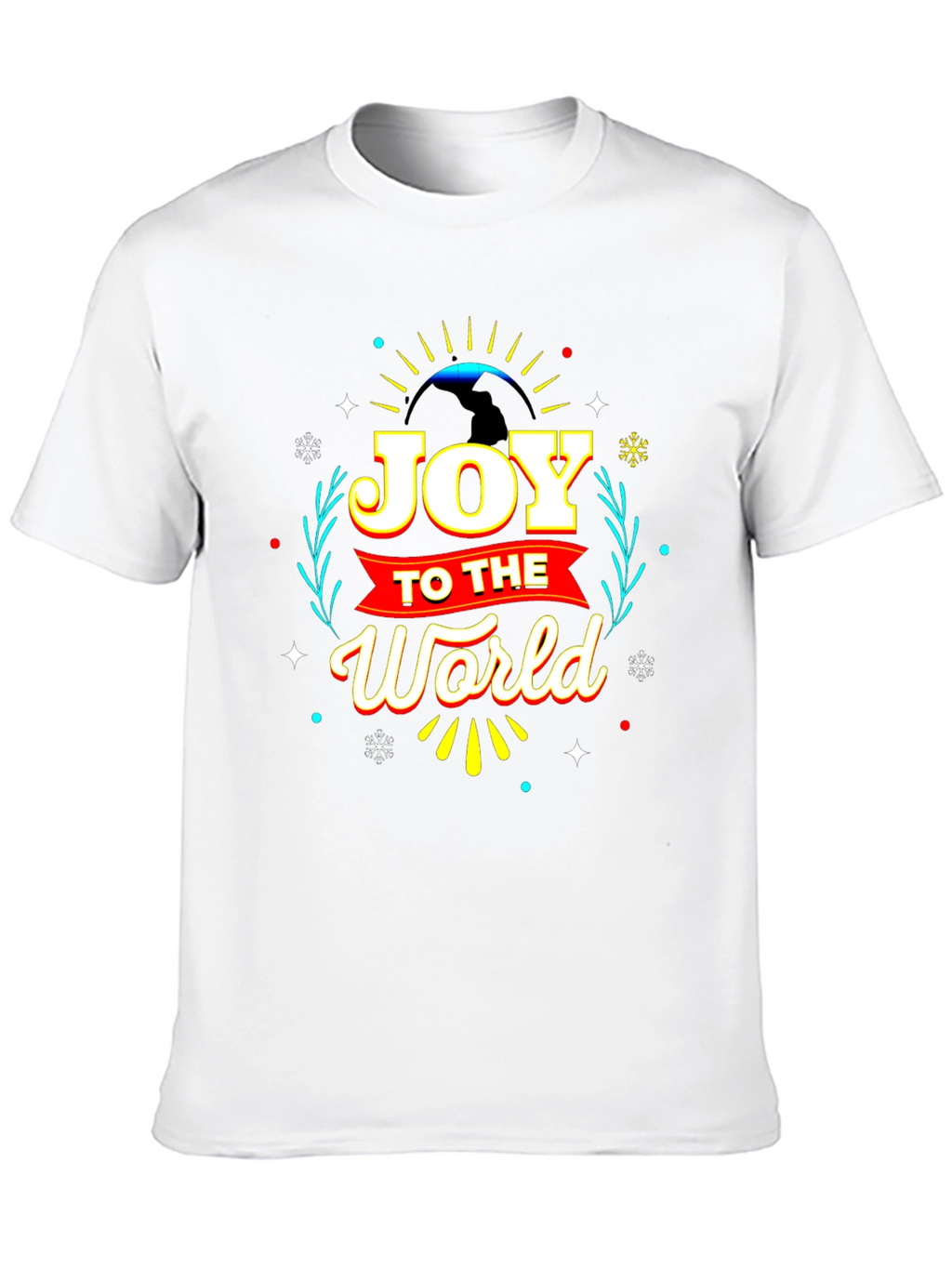 Joy to The World Holiday T-Shirt