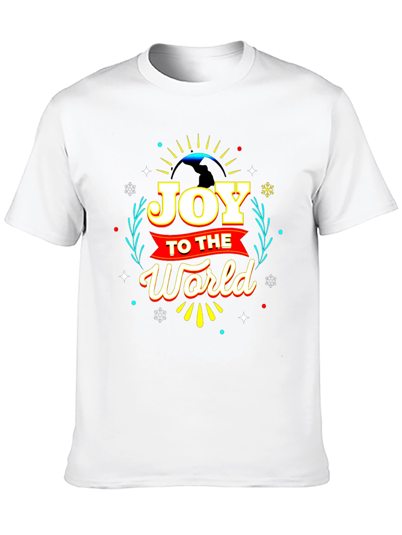 Joy to The World Holiday T-Shirt