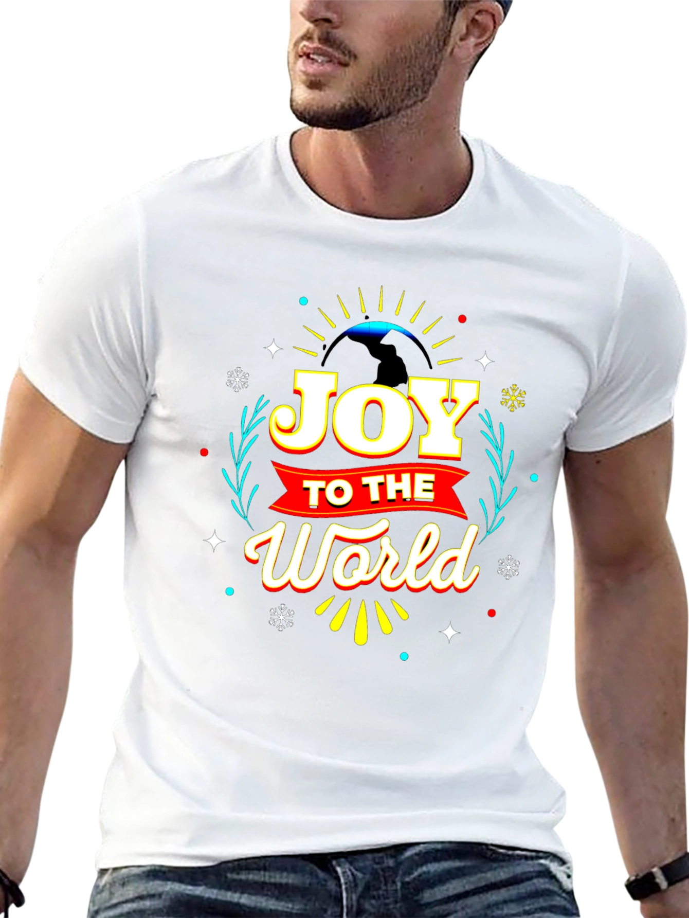 Joy to The World Holiday T-Shirt