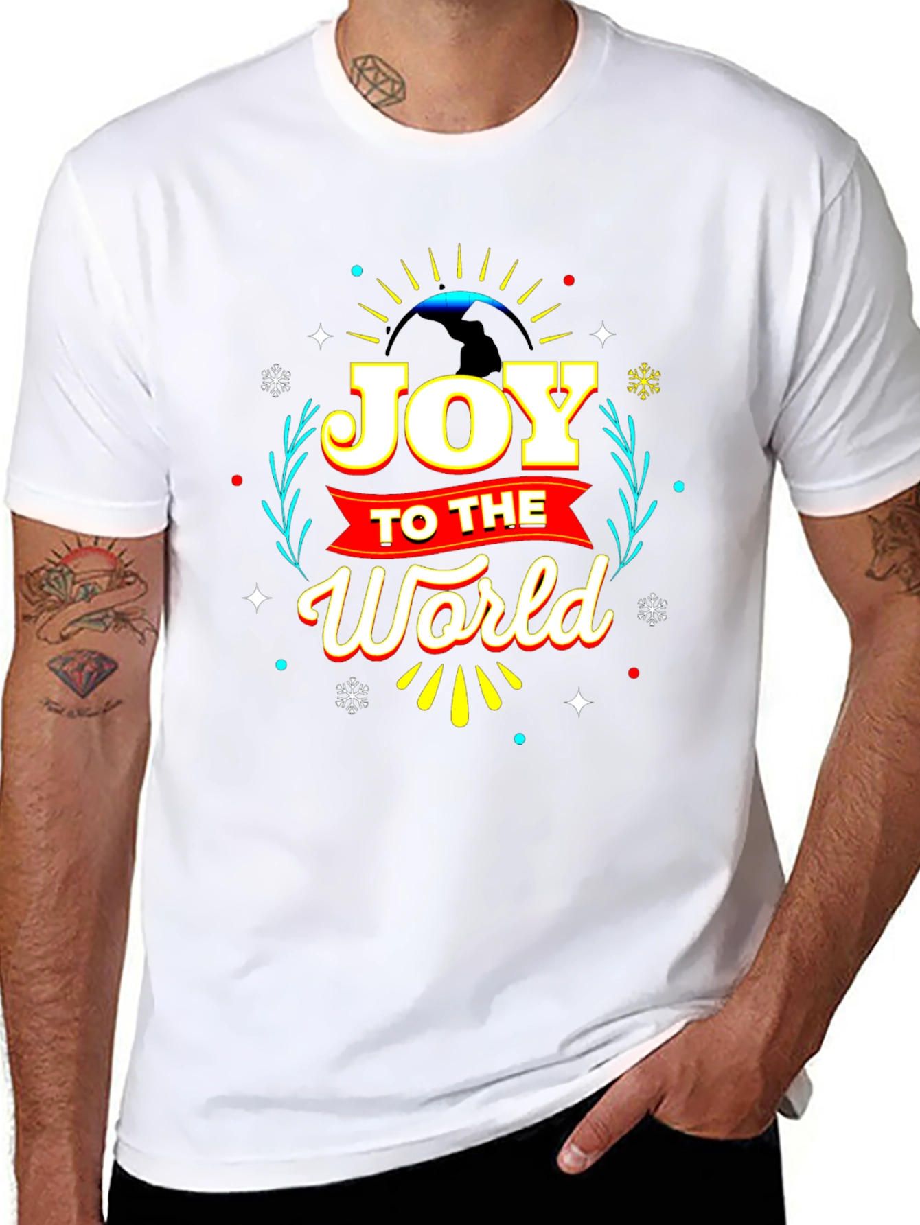 Joy to The World Holiday T-Shirt