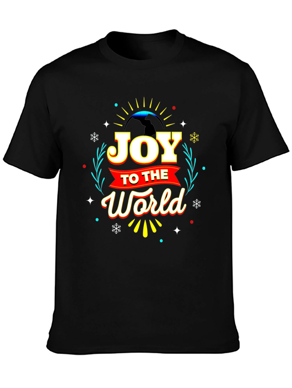 Joy to The World Holiday T-Shirt