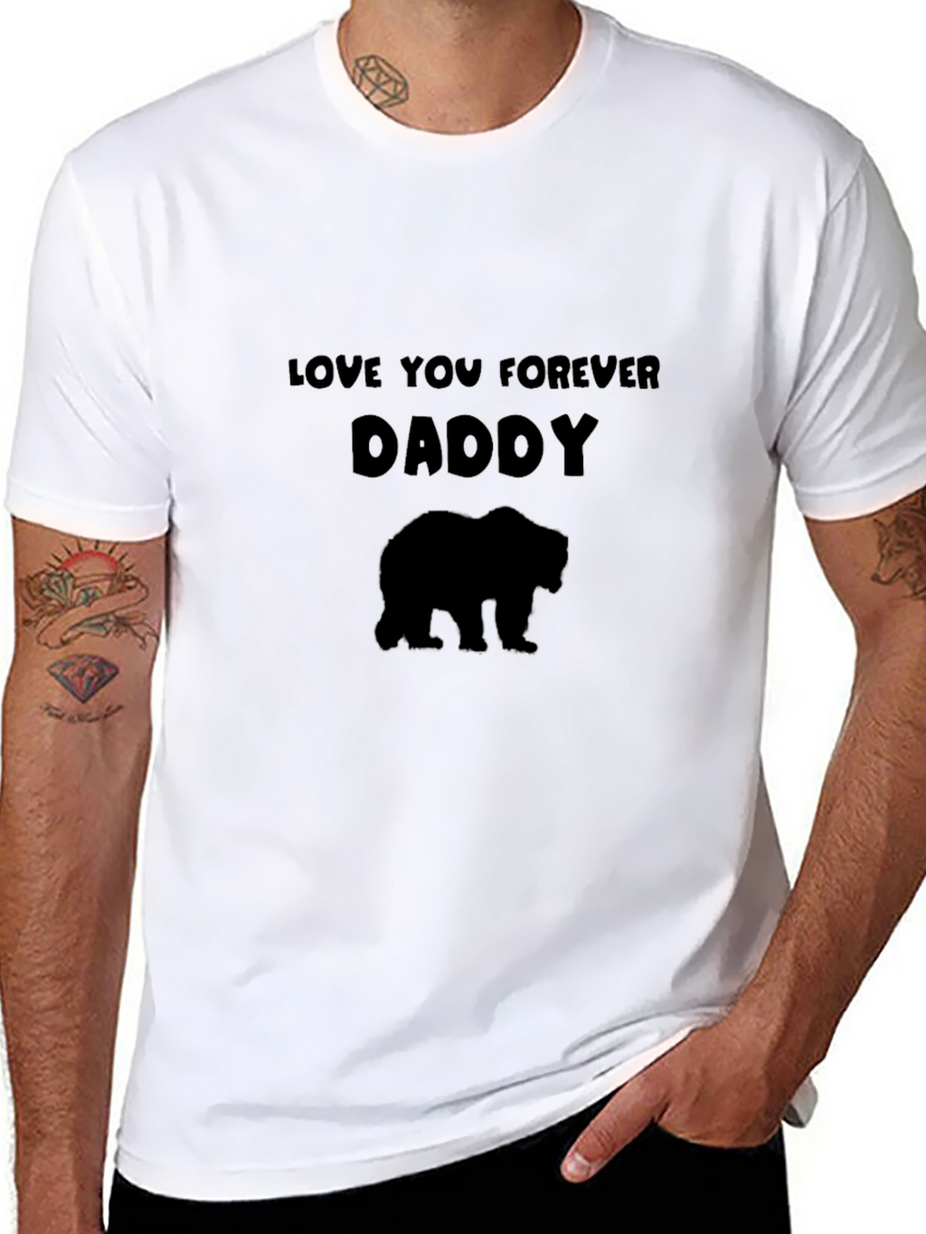 Love You Forever Daddy Bear T-Shirt