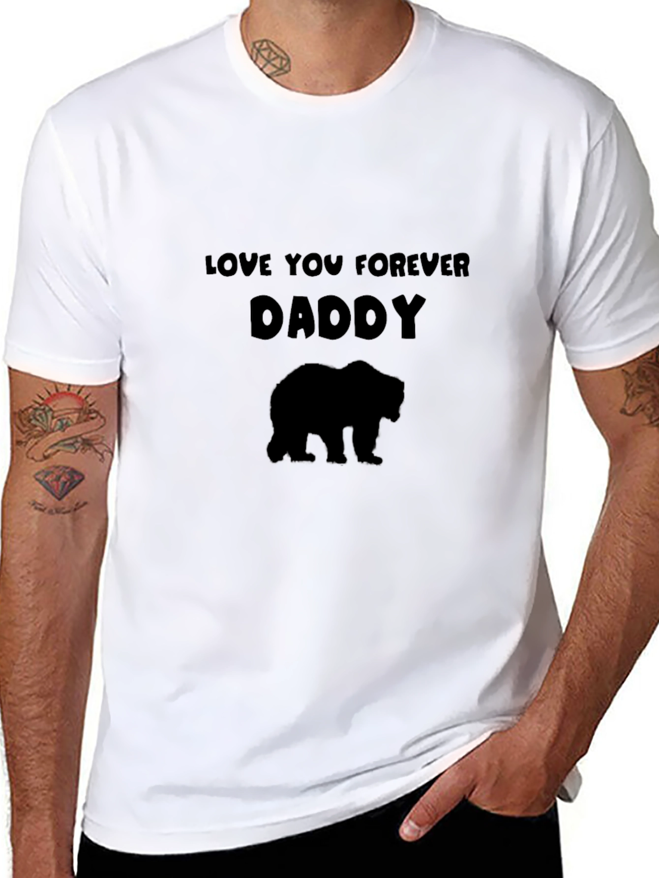 Love You Forever Daddy Bear T-Shirt