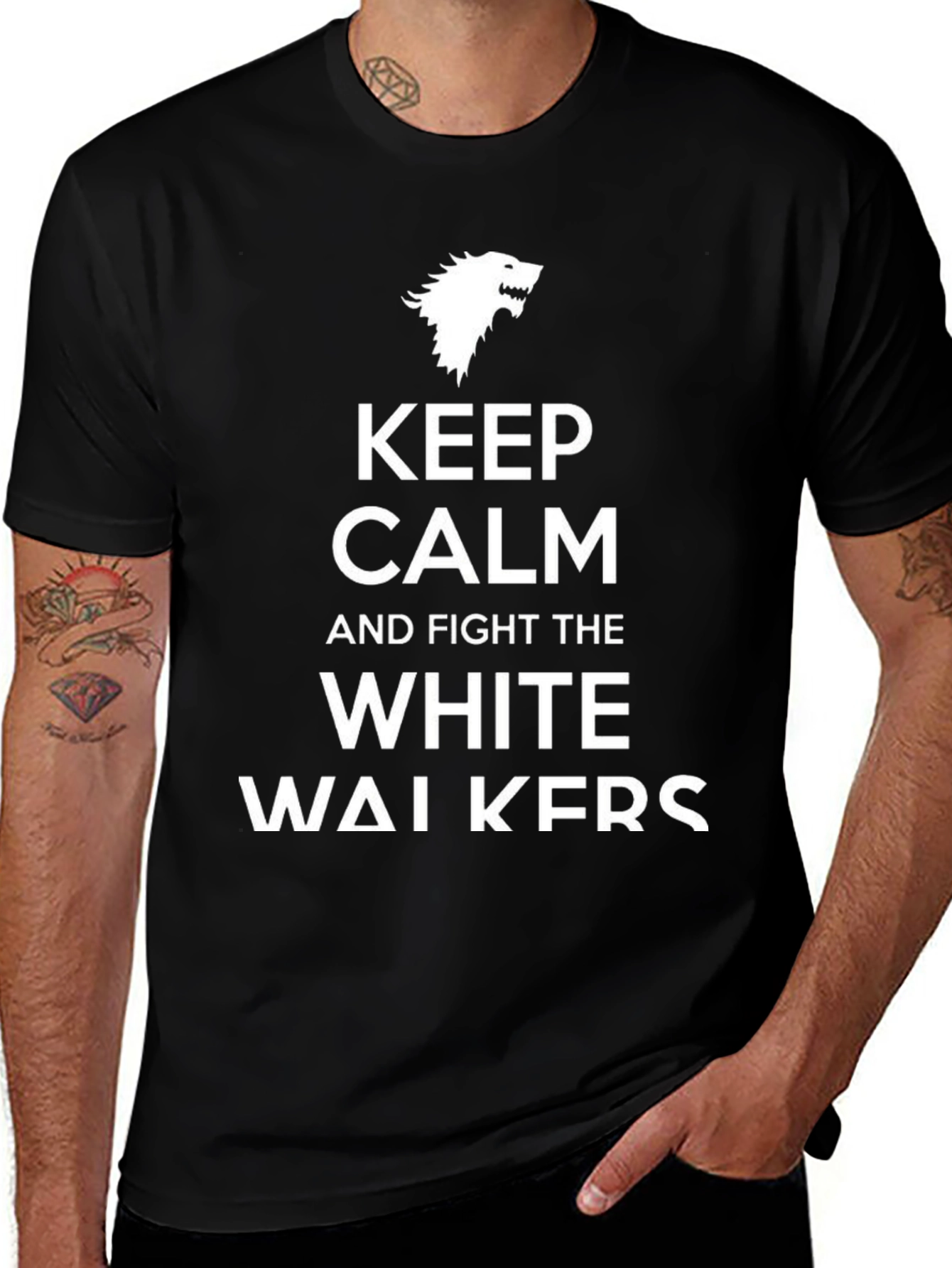 Keep Calm and Fight the White Walkers T-Shirt