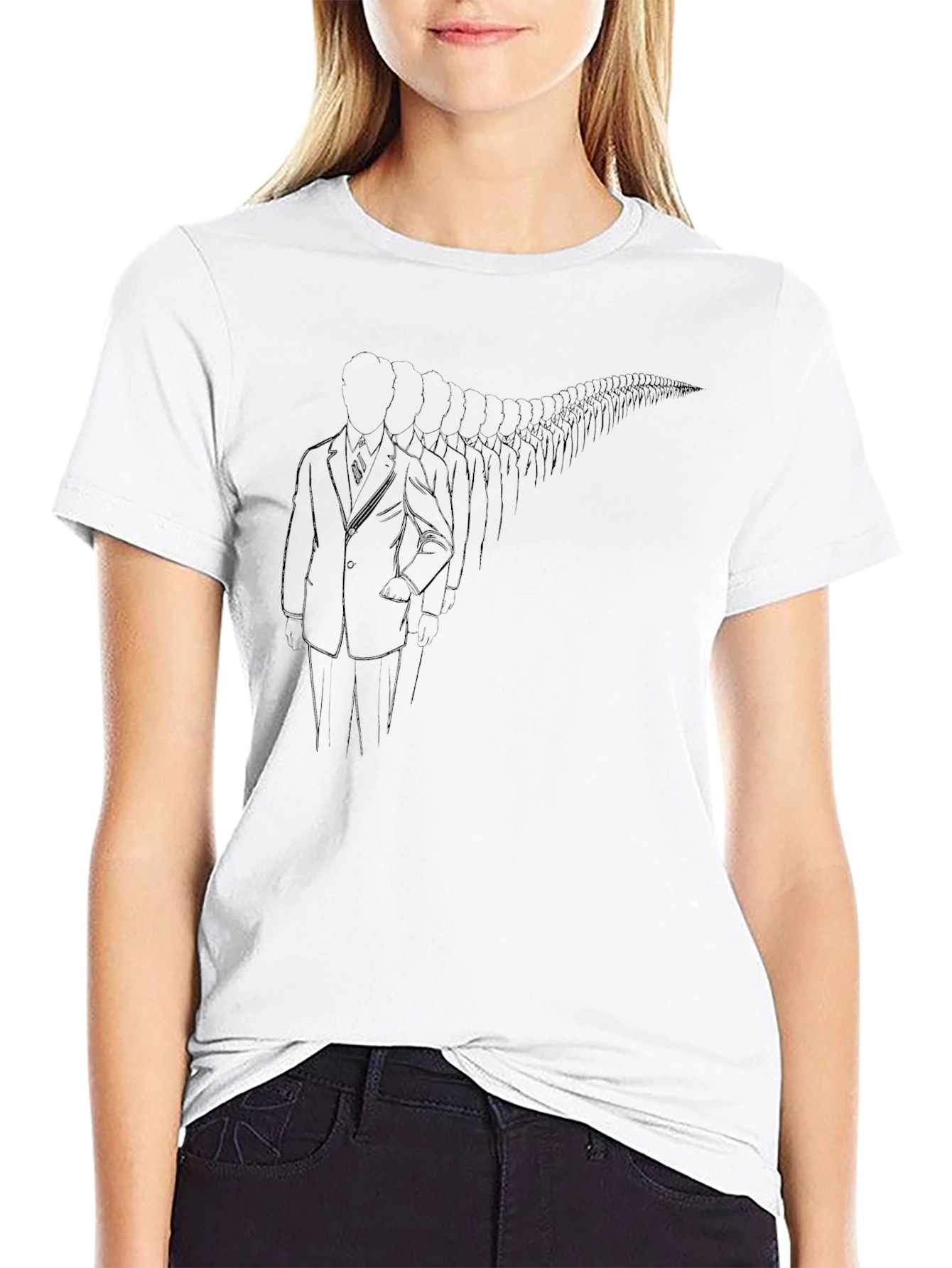 Endless Line T-Shirt - Classic Black Tee