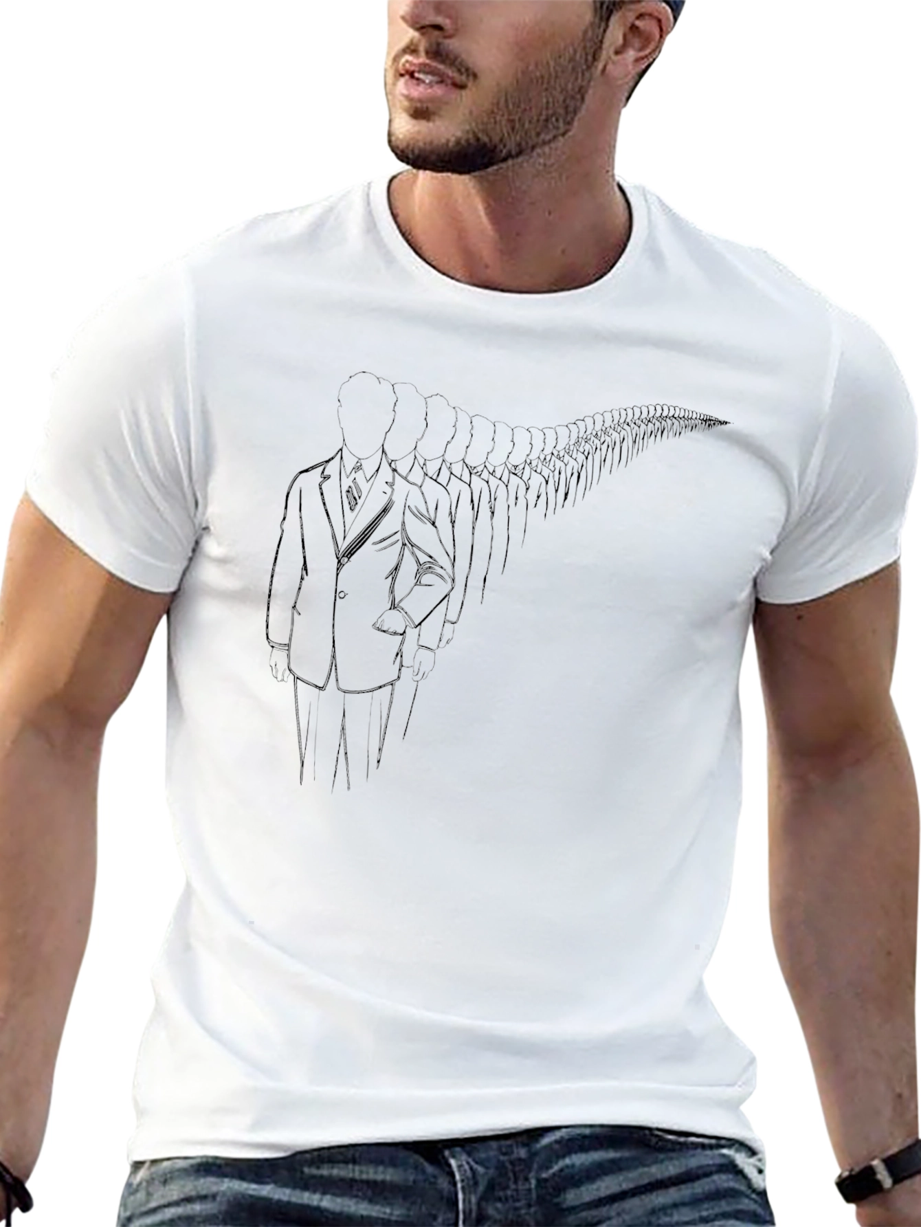 Endless Line T-Shirt - Classic Black Tee