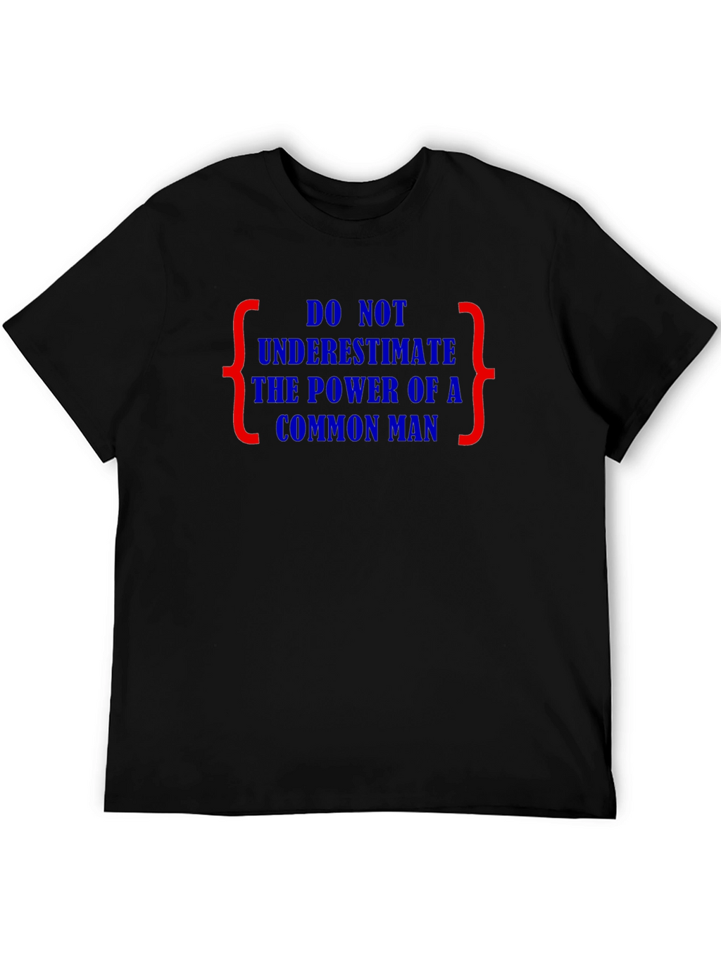 Power of a Common Man Graphic Tee - Black