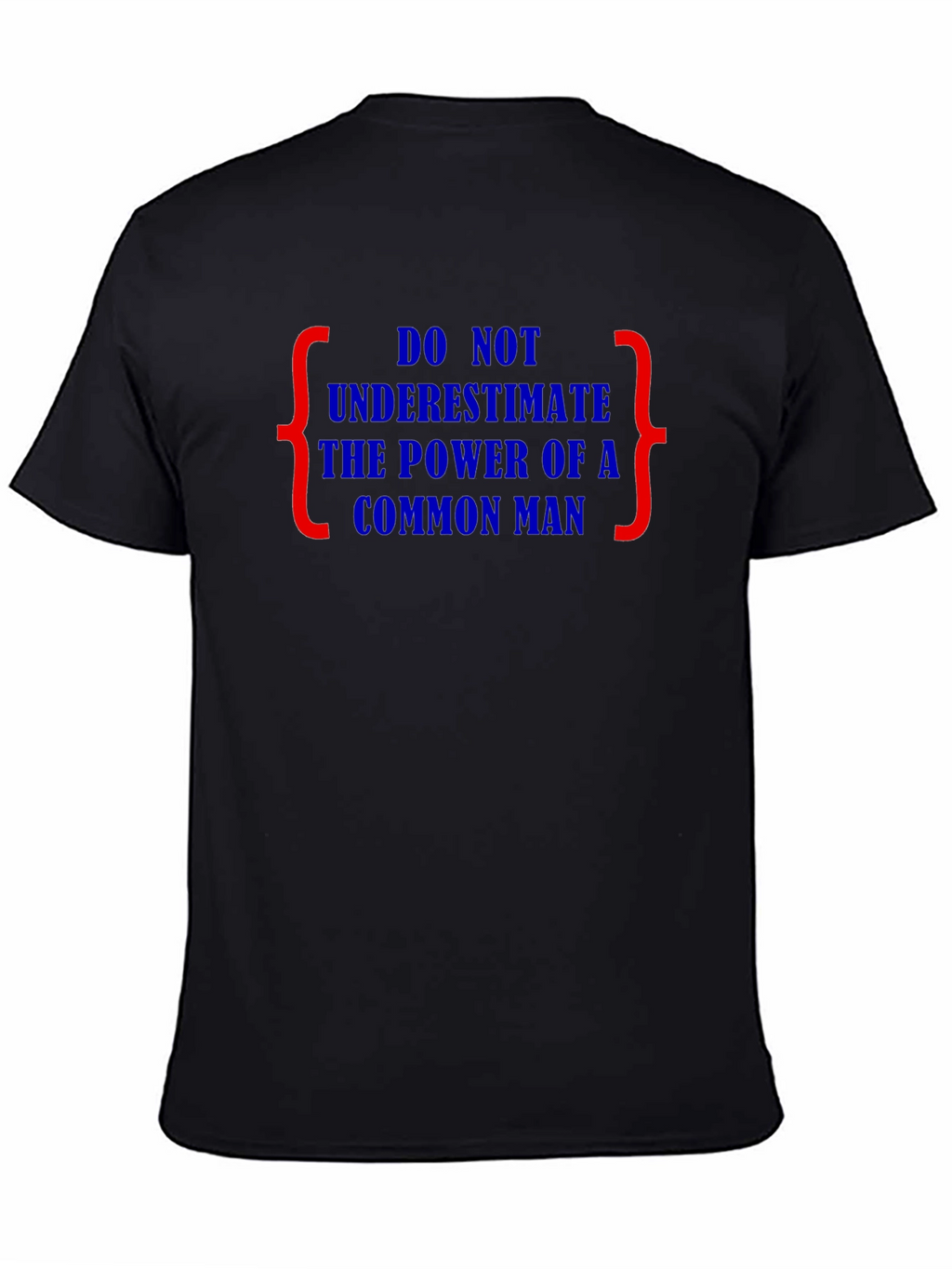 Power of a Common Man Graphic Tee - Black