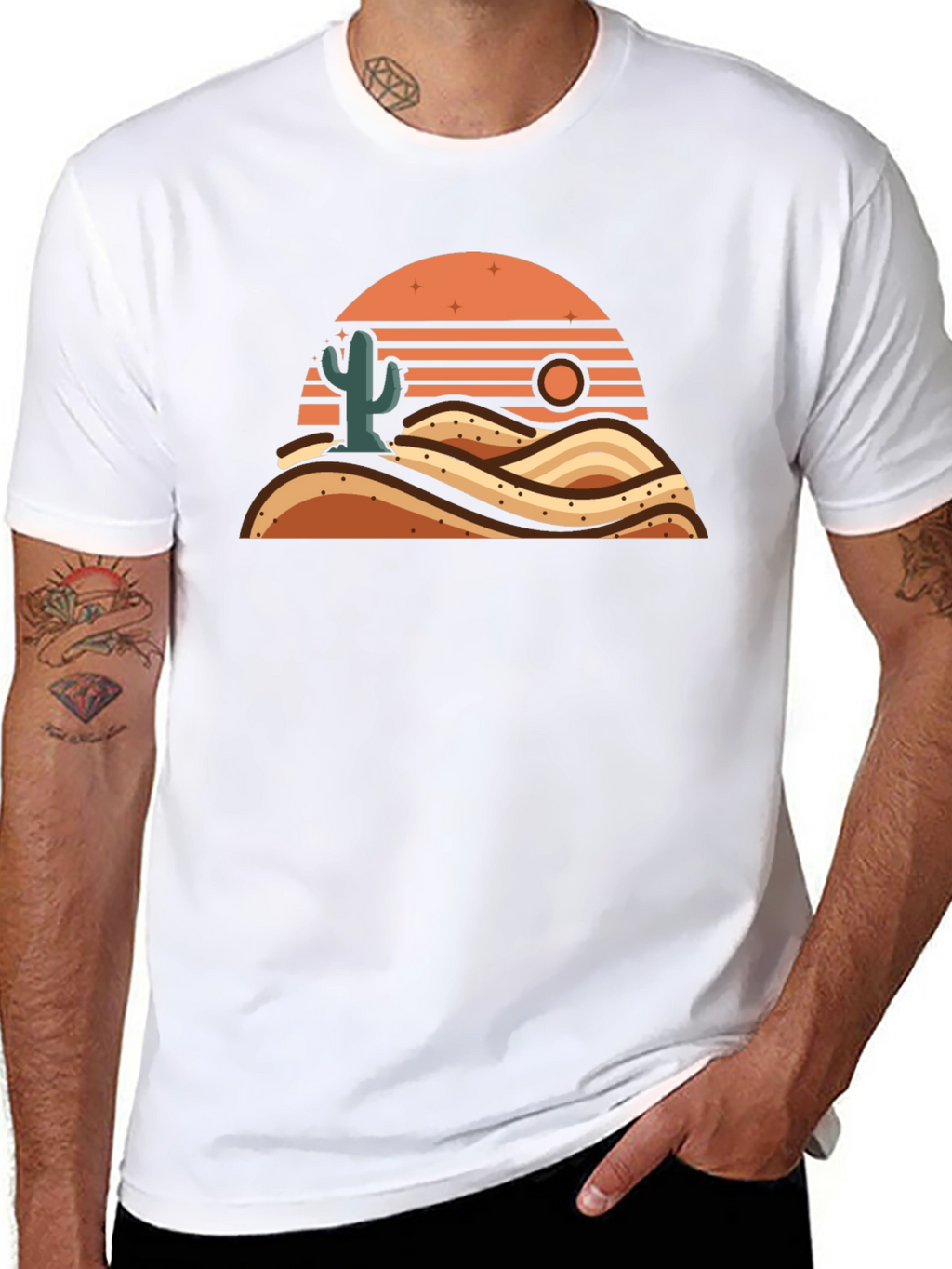 Desert Sunset Graphic Tee