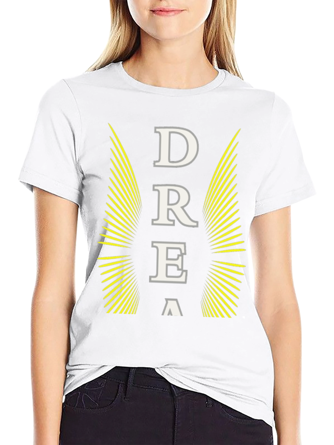 Drea T-Shirt - Black Graphic Tee