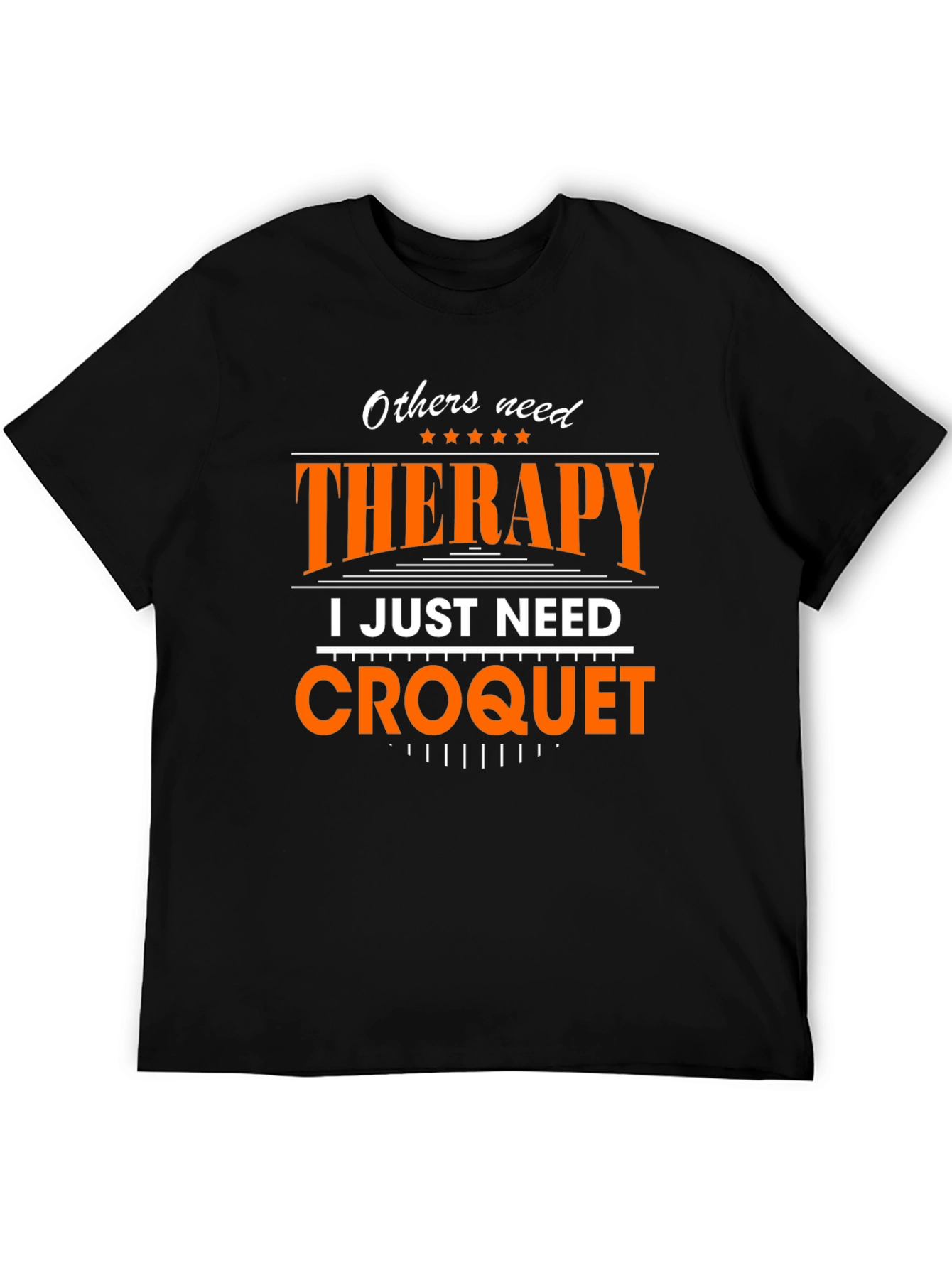 Croquet Therapy Graphic T-Shirt