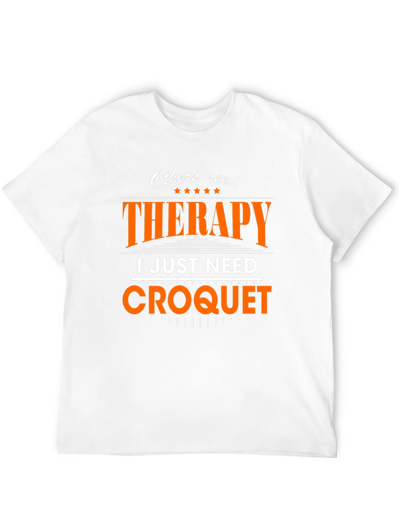 Croquet Therapy Graphic T-Shirt