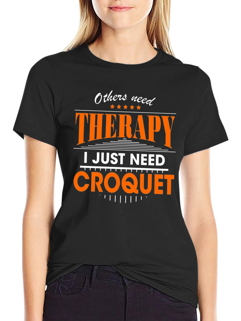 Croquet Therapy Graphic T-Shirt