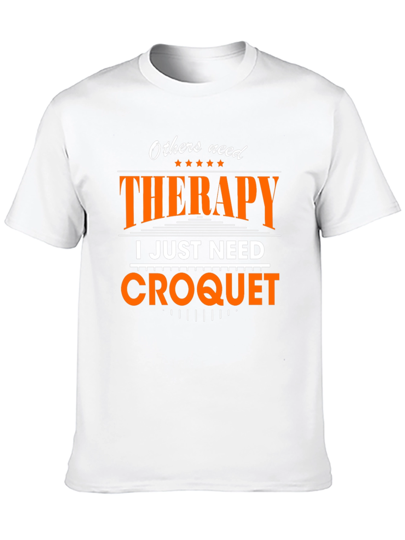 Croquet Therapy Graphic T-Shirt