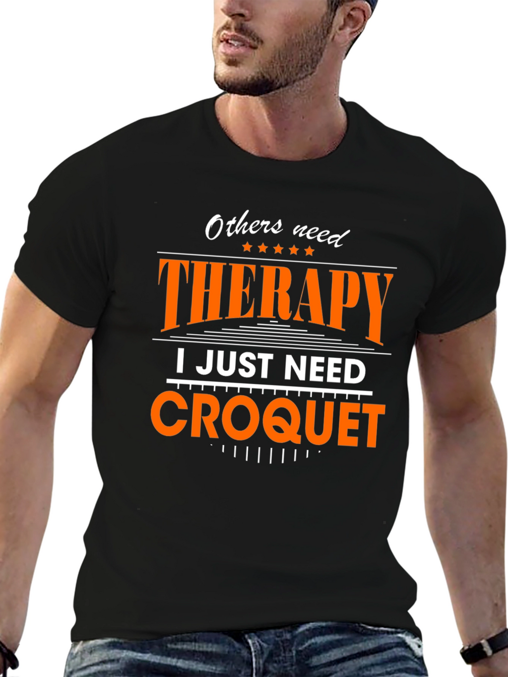 Croquet Therapy Graphic T-Shirt