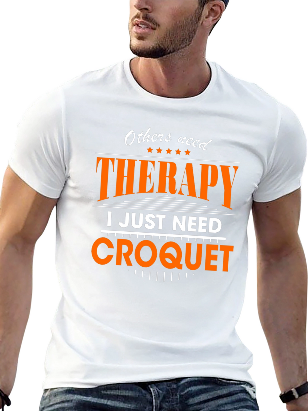 Croquet Therapy Graphic T-Shirt