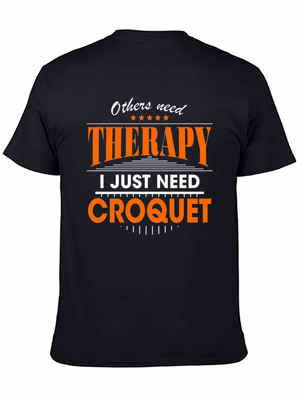 Croquet Therapy Graphic T-Shirt