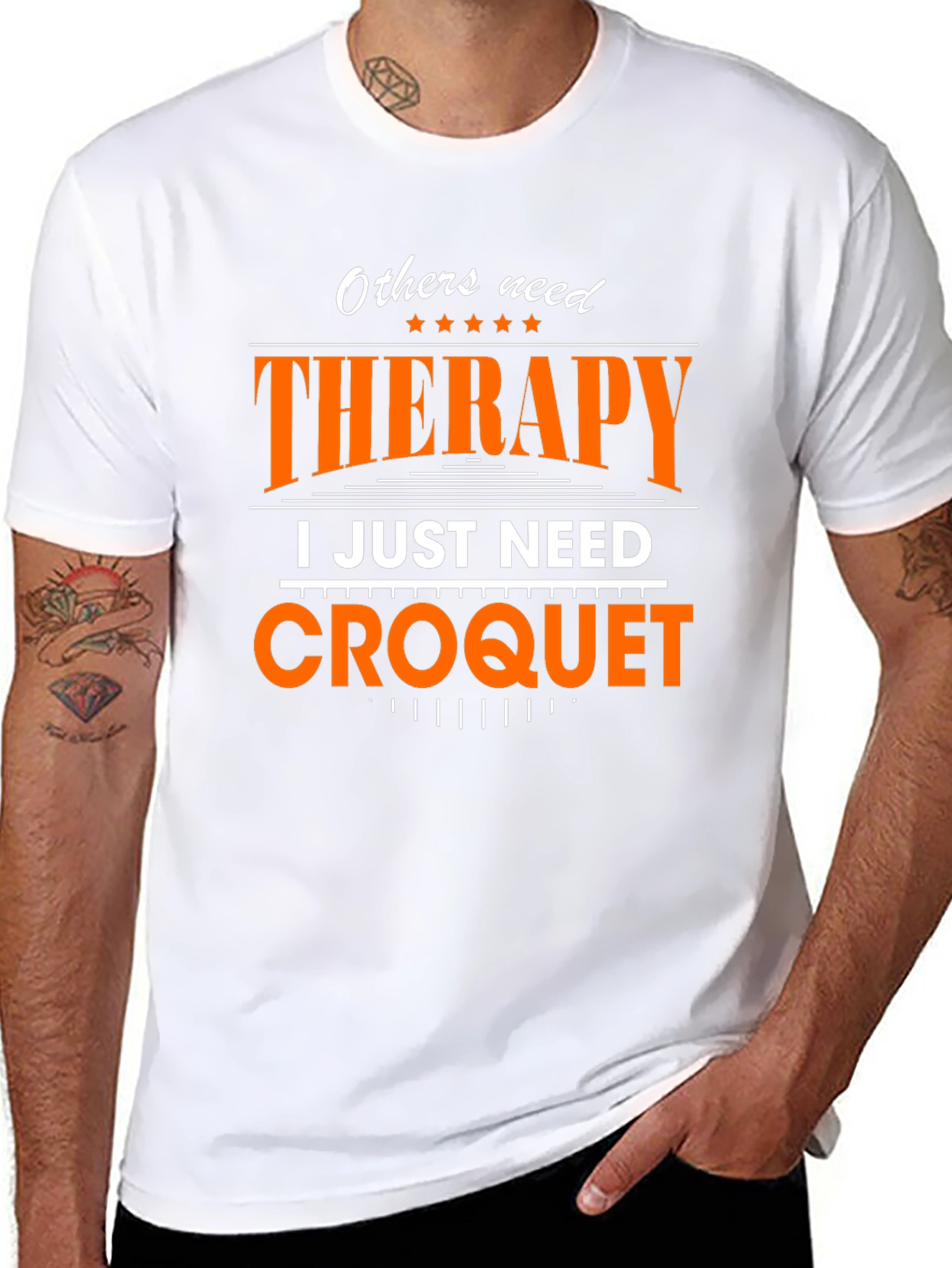 Croquet Therapy Graphic T-Shirt