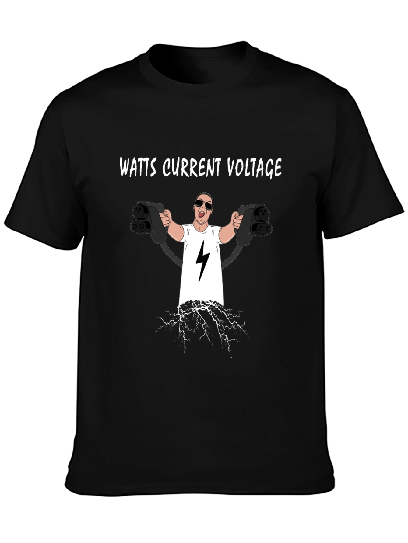 Watts Current Voltage Electric Car T-Shirt
