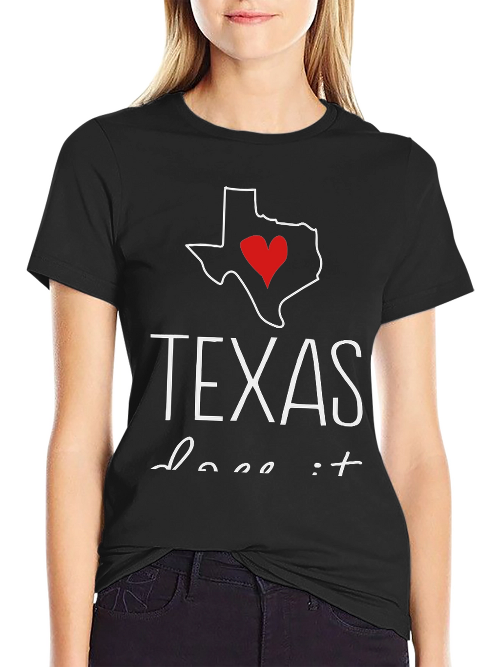 Texas Love It Graphic Tee - Unisex Cotton T-Shirt
