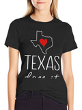 Texas Love It Graphic Tee - Unisex Cotton T-Shirt