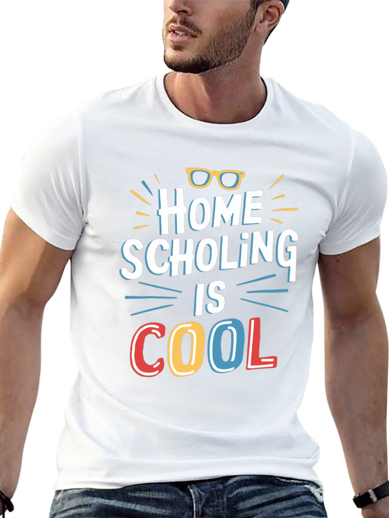 Home Schooling Is Cool Graphic Tee