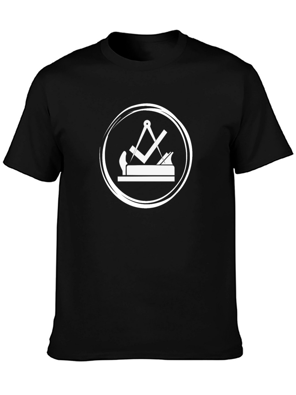 Freemason Woodworking T-Shirt - Black