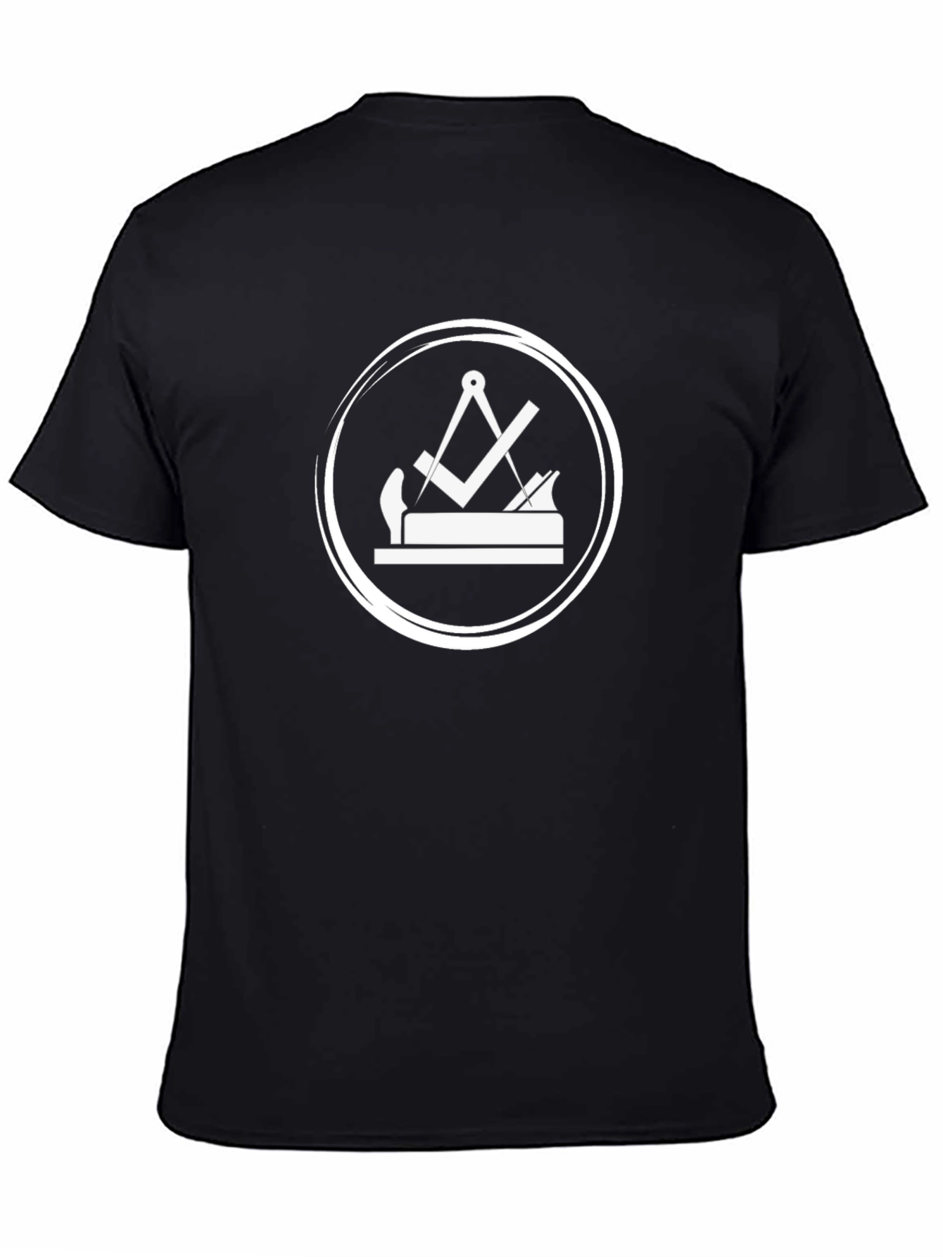 Freemason Woodworking T-Shirt - Black