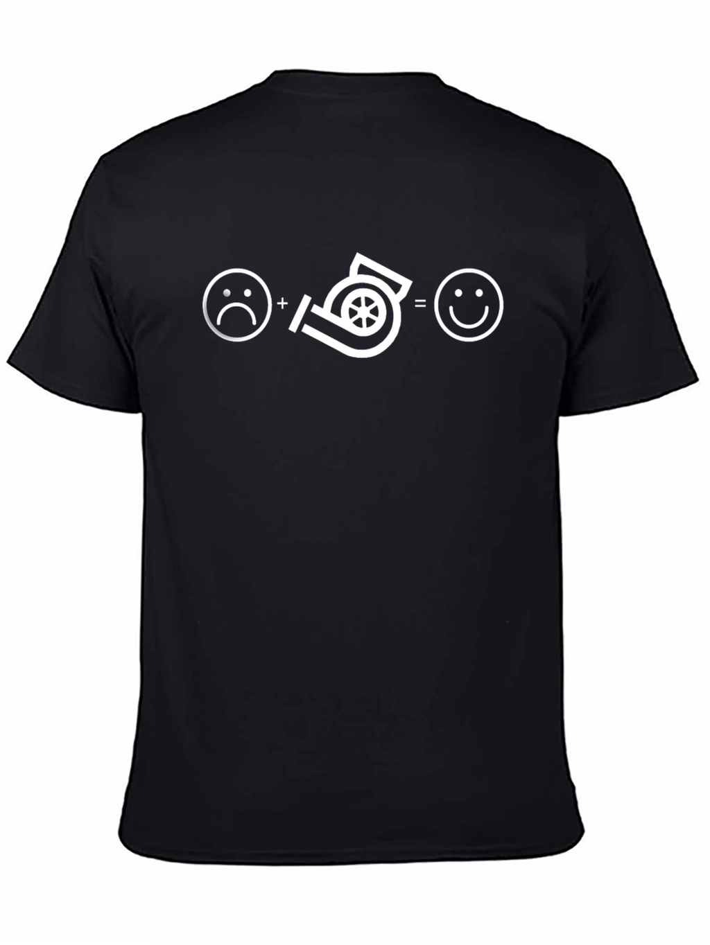 Turbo Happy T-Shirt - Black Car Enthusiast