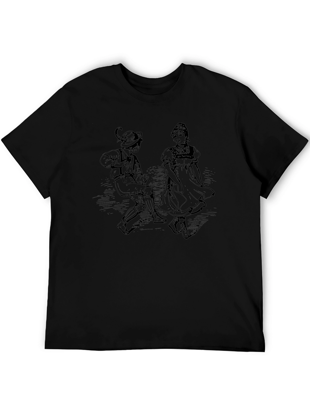 Folk Dance Graphic Tee - Unisex Soft Cotton Shirt