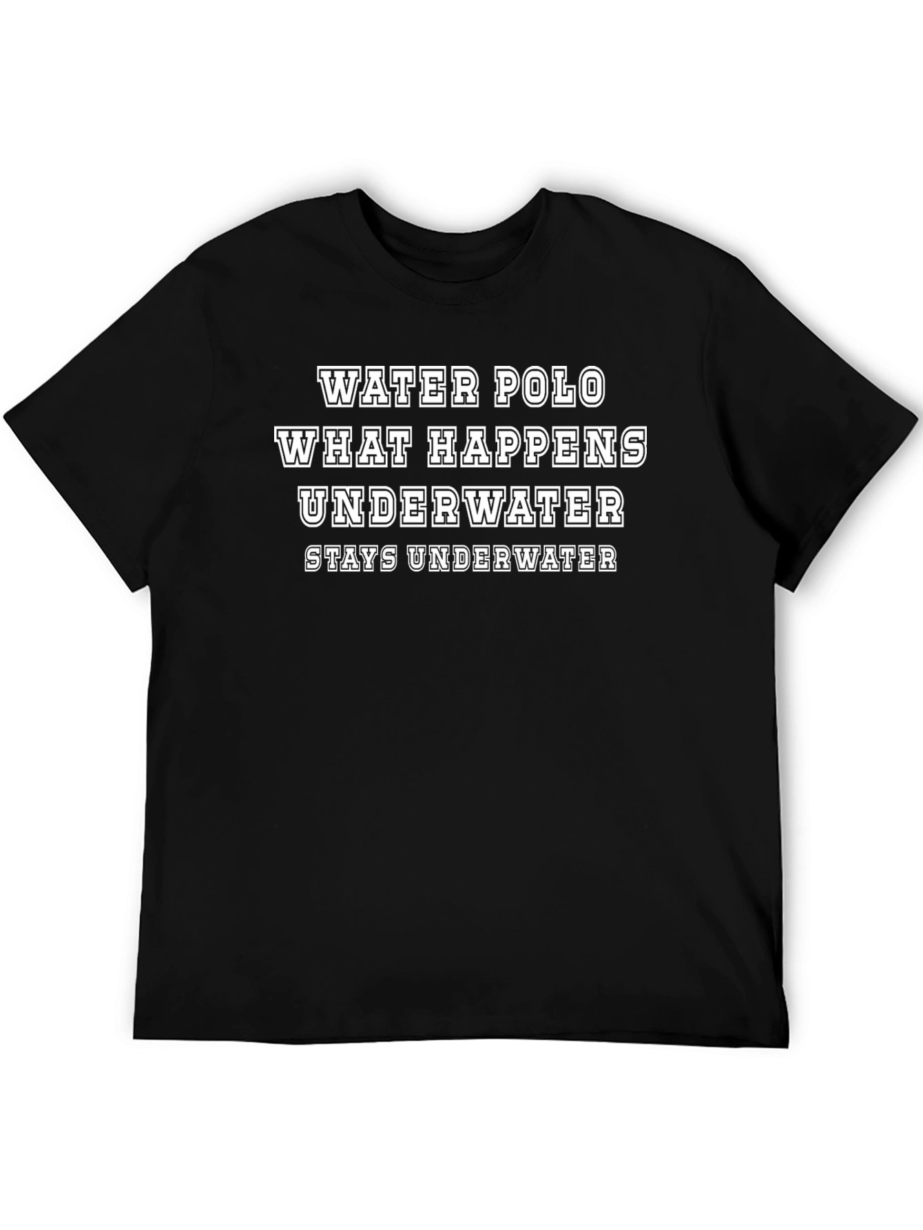 Water Polo Underwater Funny T-Shirt
