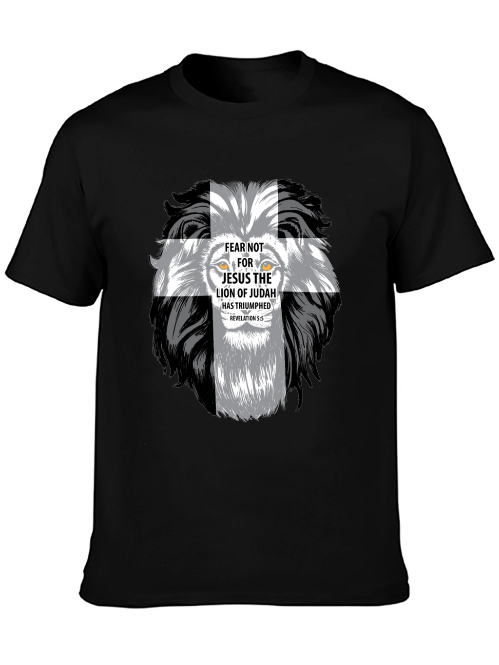 Lion of Judah Christian Graphic T-Shirt