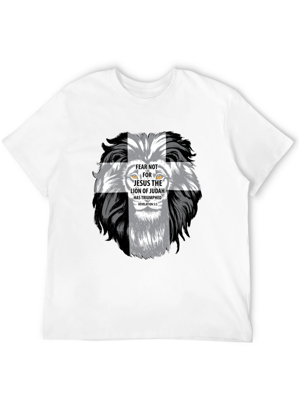 Lion of Judah Christian Graphic T-Shirt